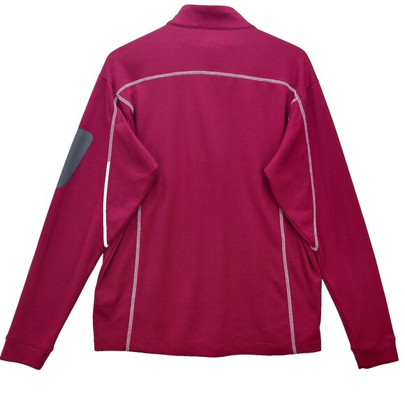Ping Stanford Cardinal 1/4 Zip Golf Pullover Mens Medium Red Sensor Cool Stretch - Picture 8 of 13